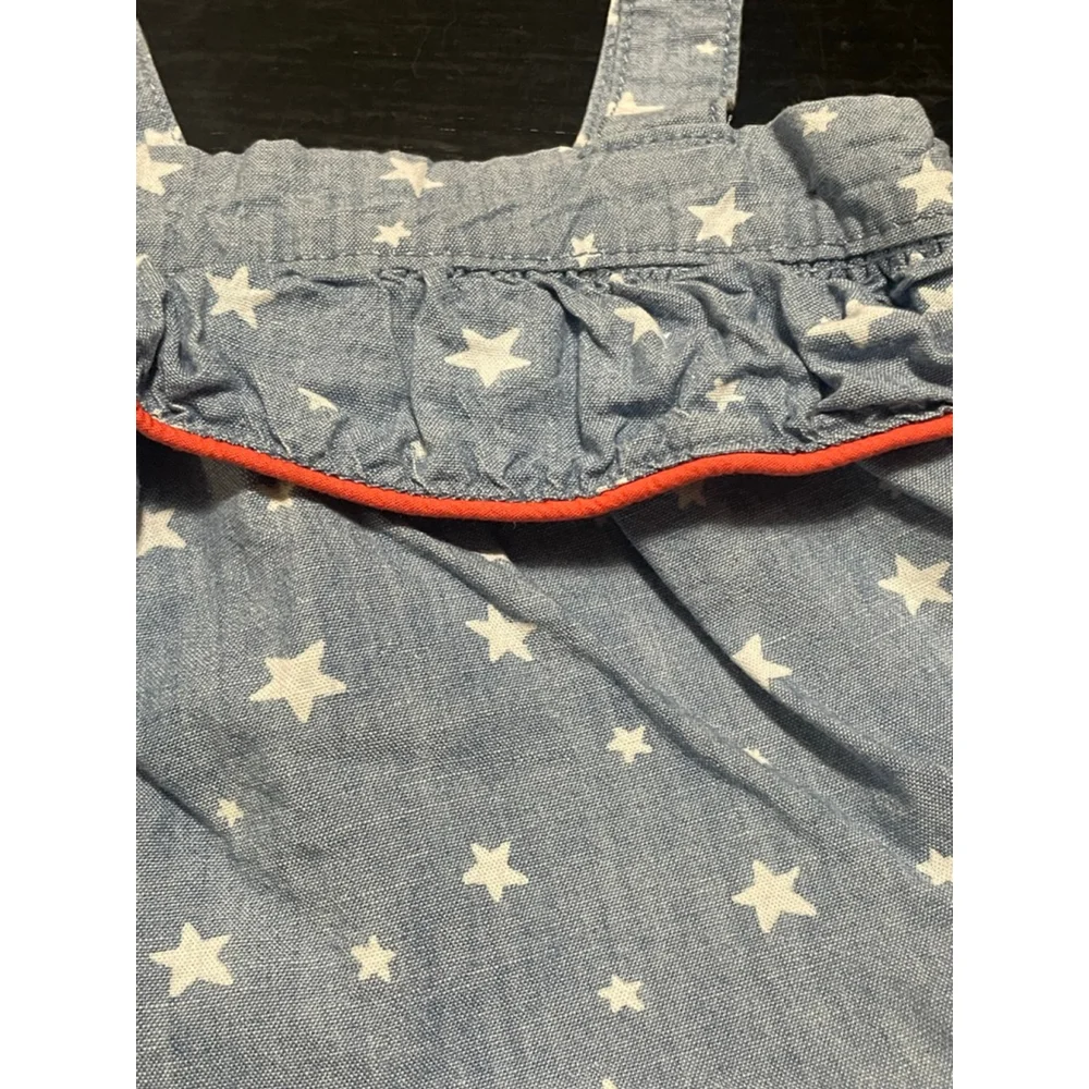 Celebrate! Blue Star patriotic 4th 18 month bubble Romper